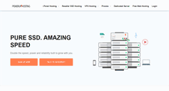 Desktop Screenshot of poweruphosting.com